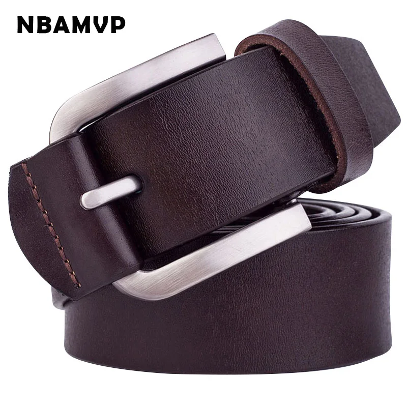 new fashion Real cowhide belt's men high quality Pin buckle belts for
