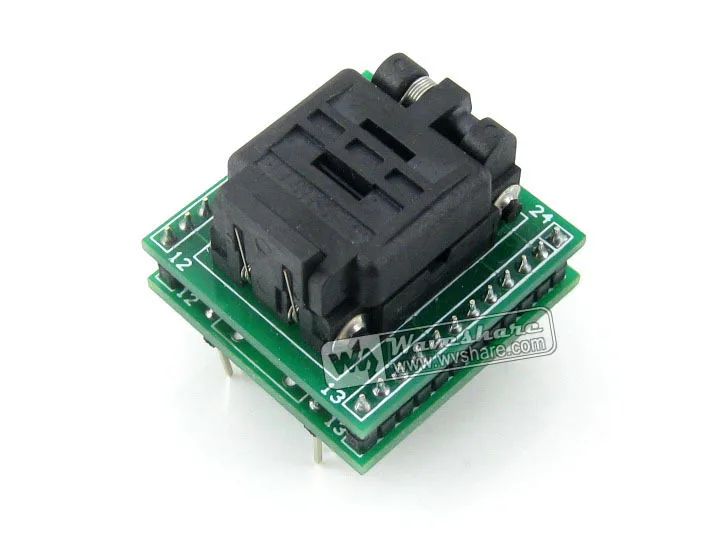 

Parts QFN24 TO DIP24 (B) QFN24 MLF24 MLP24 Plastronics 24QN50K14040 IC Test Socket Programming Adapter 0.5mm Pitch + Free Shippi