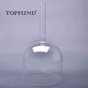 

TOPFUND B Crown Chakra Hollow Handle Clear Quartz Crystal Singing Bowl 7"