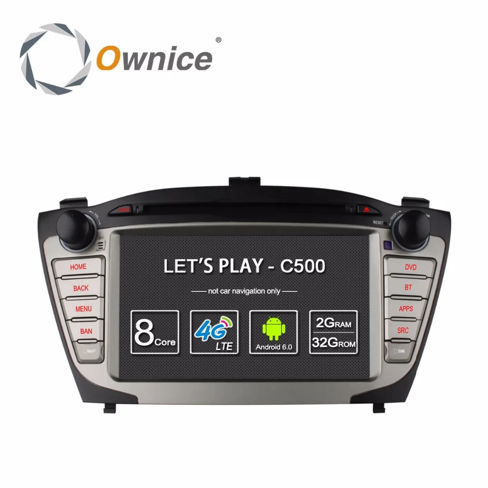 

HD Android 6.0 4G LTE WIFI 8 Octa Core 2GB RAM 4G LTE WIFI Car DVD Player for Hyundai IX35 Tucson 2009-2014 Radio GPS Navi