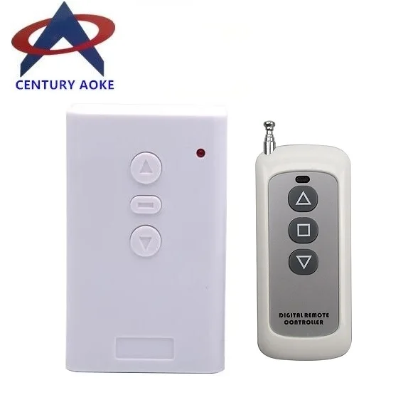 

AC 220V Motor Remote Controller Wireless Remote Control Switch UP Down Stop Tubular Motor Controller Motor Forward Reverse TX RF