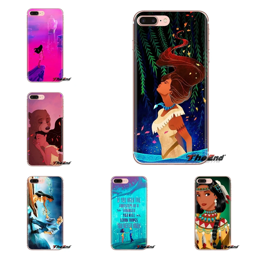 

Pocahontas Tattoo Princess TPU Transparent Shell Cover For Samsung Galaxy J1 J2 J3 J4 J5 J6 J7 J8 Plus 2018 Prime 2015 2016 2017