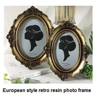 

European - style retro resin photo frame creative wall photo wall combination photo studio home jewelry frame