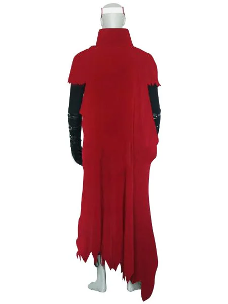 Final Fantasy VII Vincent Valentine Косплей форма костюм полный набор Мужские костюмы на Хэллоуин на заказ