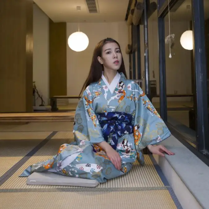 Новая мода женщин формальный халат гостиницы форма администратора гостиницы вишневого цвета кимоно