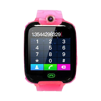 

Anti-lost GPS Kid Smart Watch Call Camera Waterproof Safe Tracker Wrist Watch GPS baby Watch Compatible IOS & Android
