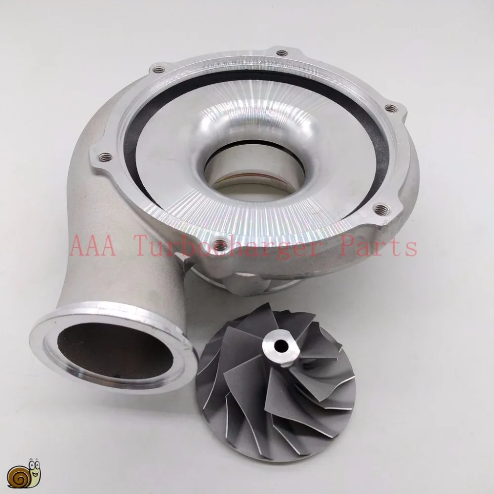 HX40 توربو ضاغط عجلة الإسكان المناسب بواسطة الجوز دعوى عجلة حجم 60x86 المورد AAA الشاحن التربيني أجزاء