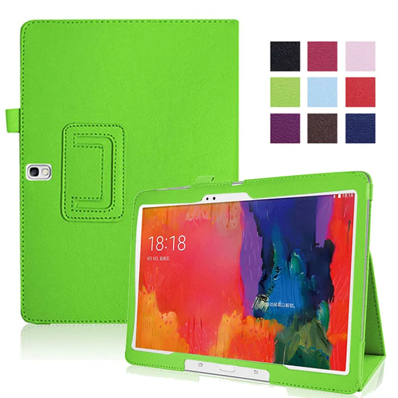 PU Folding Leather Case Stand Cover Protector skin FOR Samsung Galaxy