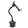 Car Vehicle Drinks Cup Holder Phone Mount Holder 360 Degree Rotatable Cradle with Longer Neck for mobile phone and tablet ► Photo 3/6
