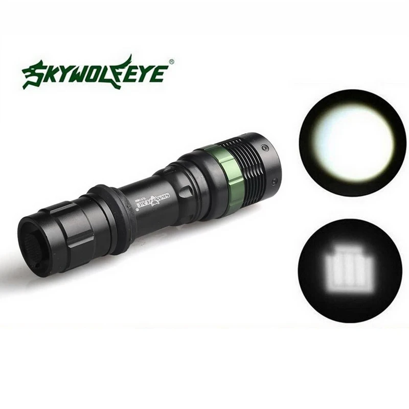 3 Files Zoomable Outdoor Hiking Flashlight Skywolfeye Brand 18650 Tactical Flashlight Q5 LED Torch Bicycle Flashlight 3 Files Zoomable Outdoor Hiking Flashlight Skywolfeye Brand 18650 Tactical Flashlight Q5 LED Torch Bicycle Flashlight