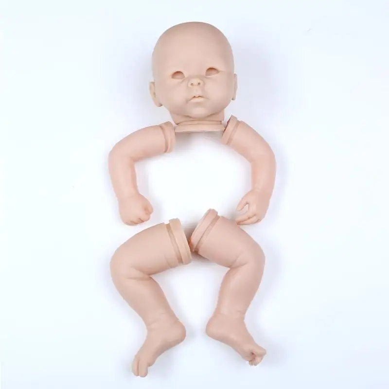 Npkколлекция Горячая DIY Неокрашенная пустая Кукла реборн набор аутентичный дерзкий набор 19 дюймов reborn поставка
