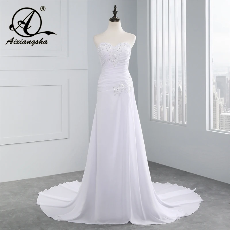 Vestidos De Noiva Свадебные платья без рукавов Милая Ruched лиф а-силуэта туфли-лодочки для