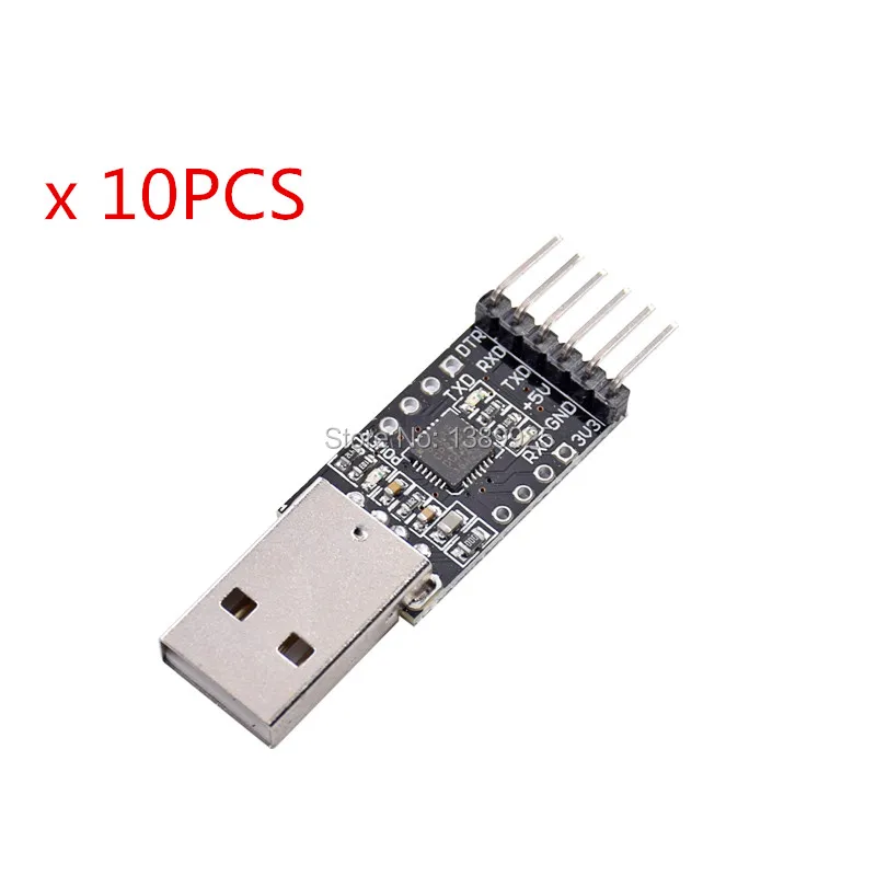 10 шт. CP2102 USB 2.0 TTL UART модуль 6pin последовательный преобразователь STC заменить FT232