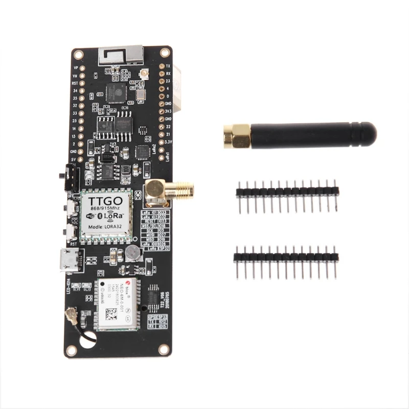 T-Beam ESP32 868/915 МГц WiFi беспроводной Bluetooth модуль GPS NEO-6M SMA LORA плата | Электроника