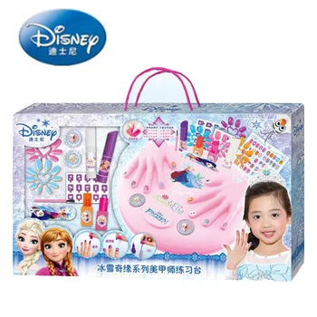 

Disney Pretend Play Beauty Fashion Toys Frozen Manicurist Exercise Table Children's Makeup Children's Cosmetics Birthday Gifts
