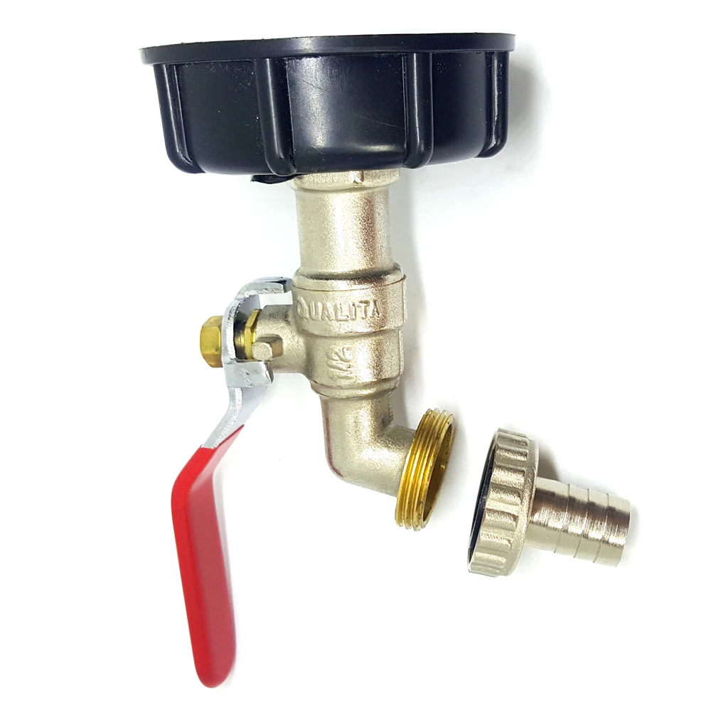 Brass Water Tap Lever Handle Quick Opening Corrosion Resistance Outdoor Home Tool Lockable