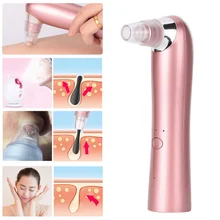 Глубокое очищение лица косметологическая машина для ухода за кожей пор Вакуумная очистка лица удаление акне чёрных точек вакуум всасывающий продукт