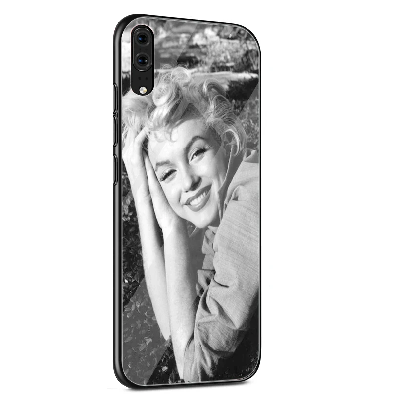 Чехол для телефона Desxz для huawei P30 P20 P10 Honor 10 8X Y6 Y9 mate 20 Lite Pro P Smart Cover Marilyn Monroe Shell