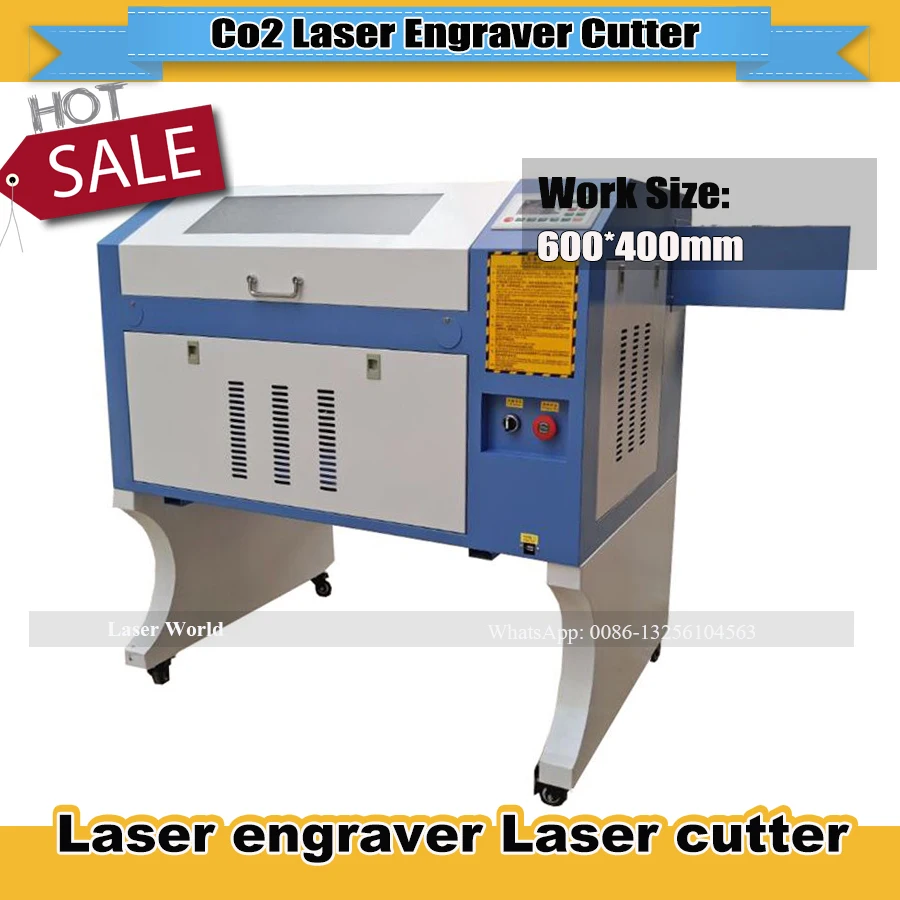 Hot selling laser engraving cutting machine 4060 plywood engraver machine for glass bottle glass ...