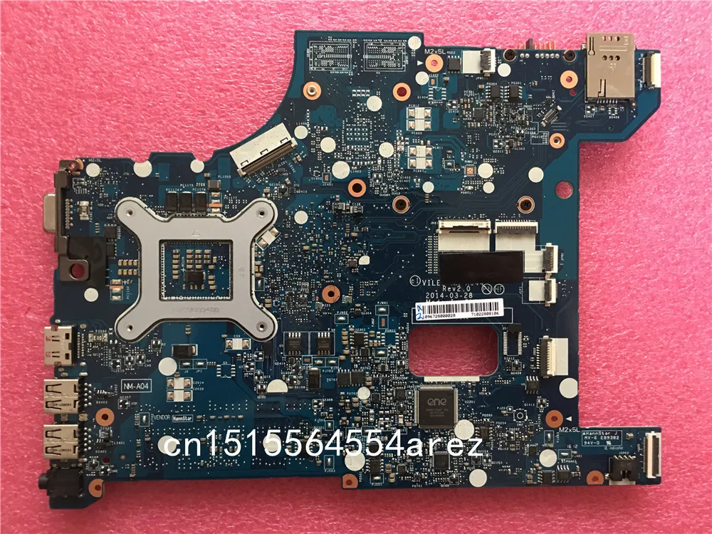 جديدة ومبتكرة الكمبيوتر المحمول لينوفو ثينك باد إيدج E531 اللوحة اللوحة VILE2 NM-A044 HM77 W8P DDR3 04Y1299