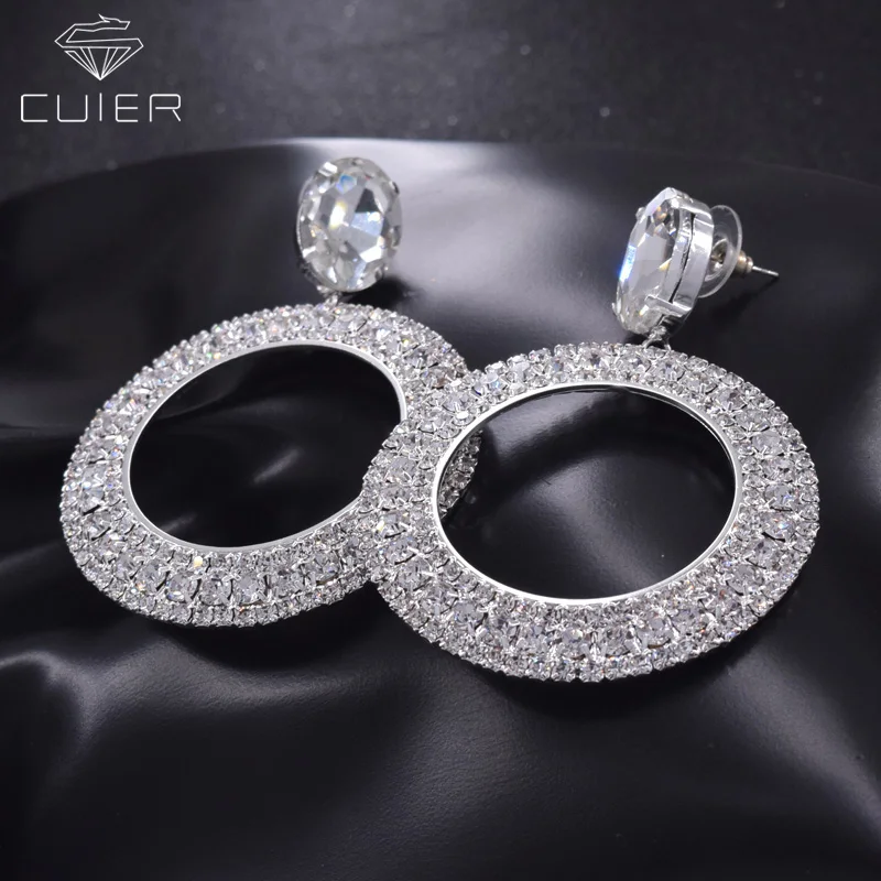 crystal round drop earring for girls (5)-1
