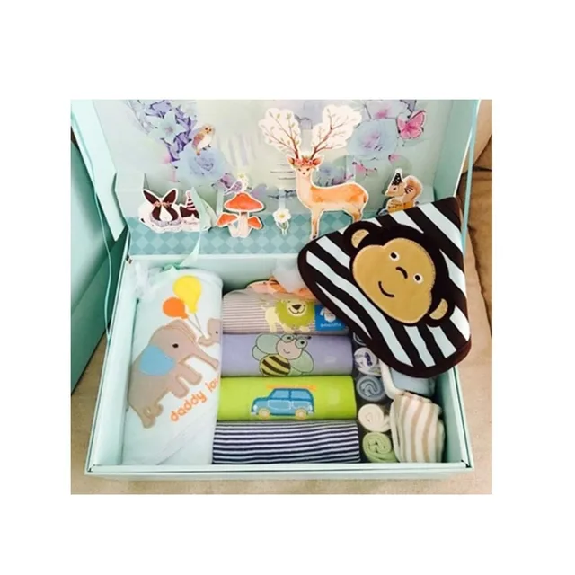 14 Pcs Baby Summer Girl Clothes Gift Box Set Baby Products Newborn