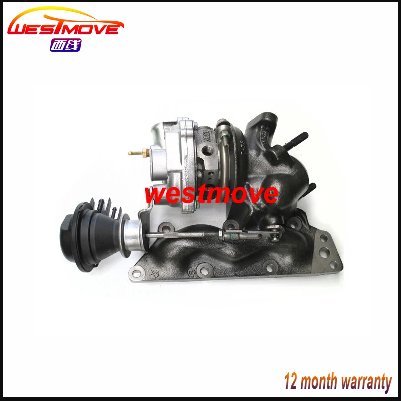 Турбокомпрессор GT1238S turbo A1600960999 012473V00100000 727211 для двигателя Smart Fortwo Roadster 0 6 61HP: Φ M160R3