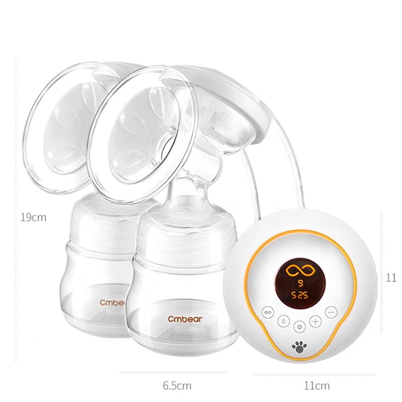 Cmbear Advanced Intelligent LCD Электрический молокоотсос для кормления грудью автоматический