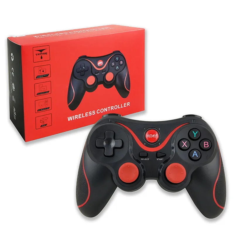 

powkiddy Bluetooth Wireless Gamepad For Android IOS Mobile Phones PC and tablet Game Controller Joystick