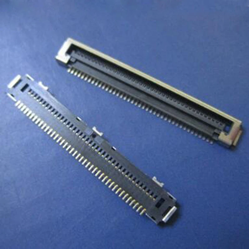 LCD Screen LVDS Socket 0.5 Spacing 40P Plug Vertical Plated Gold Plate End  / Line End LVDS Connector Patch Type