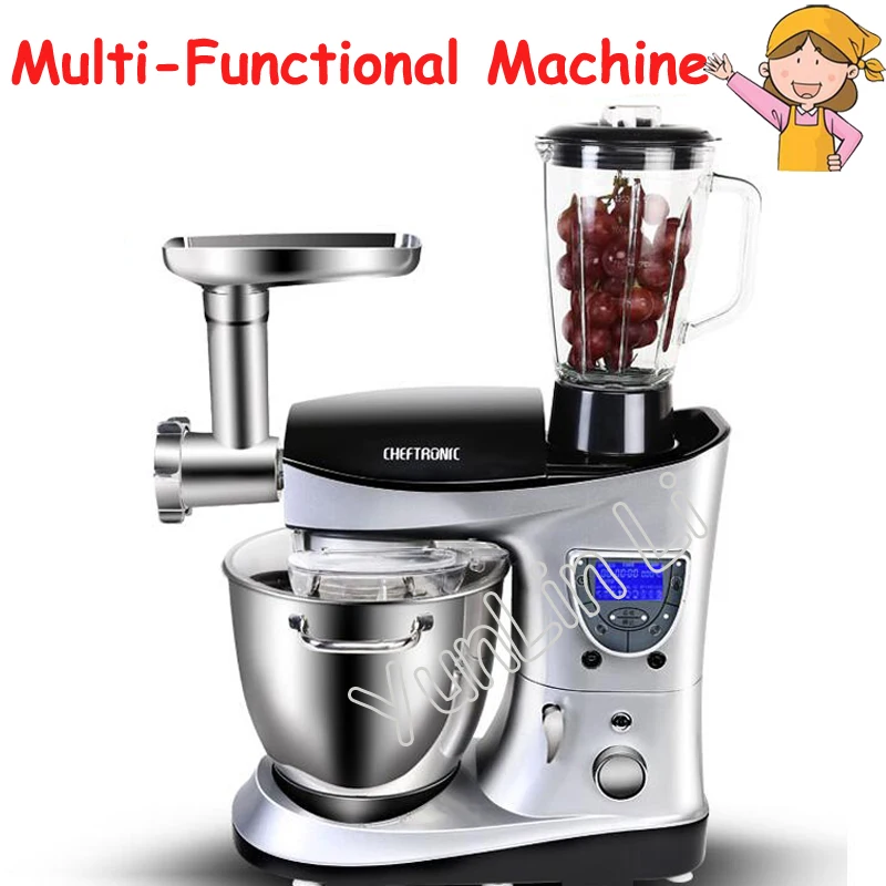 7L Household Dough Maker Multi-Functional Chef Machine Mixer /Egg Beater / Meat Grinder / Sausage Filler / Juicer SM-1088 7L Household Dough Maker Multi-Functional Chef Machine Mixer /Egg Beater / Meat Grinder / Sausage Filler / Juicer SM-1088