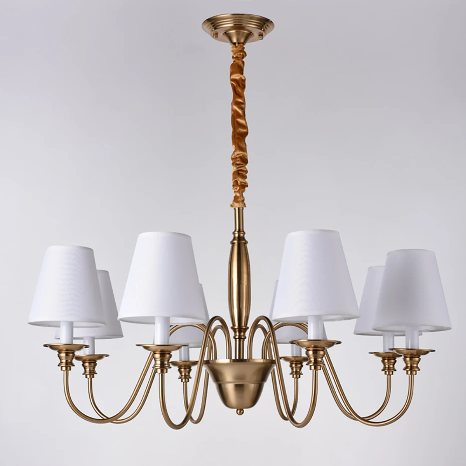 

Modern LED Chandelier Lighting Wrought Iron Ceiling Chandeliers American Home Lighting Fixture Pendant Lamp For Living Room