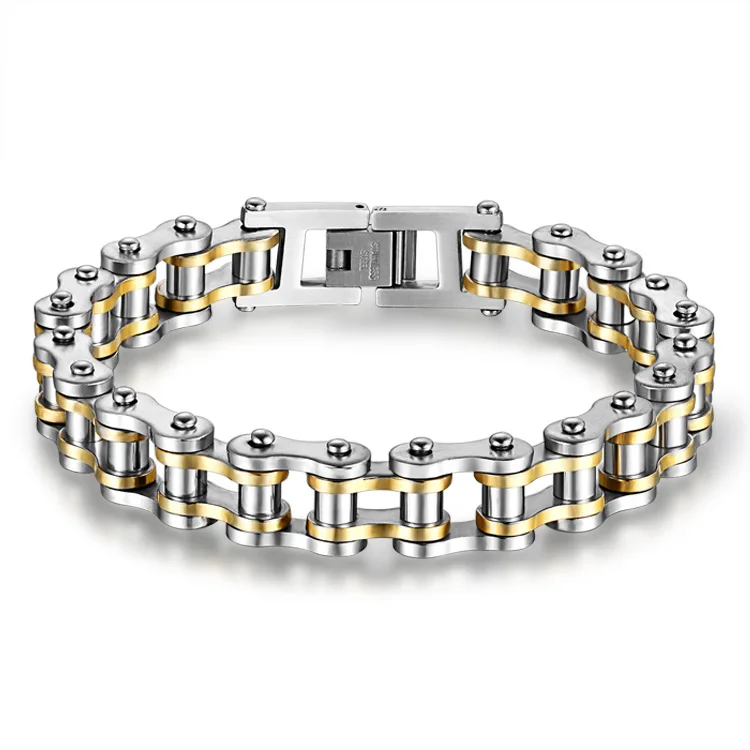 Мужской браслет из нержавеющей стали в стиле панк рок 8 46 дюйма|male bracelet|biker menbracelet