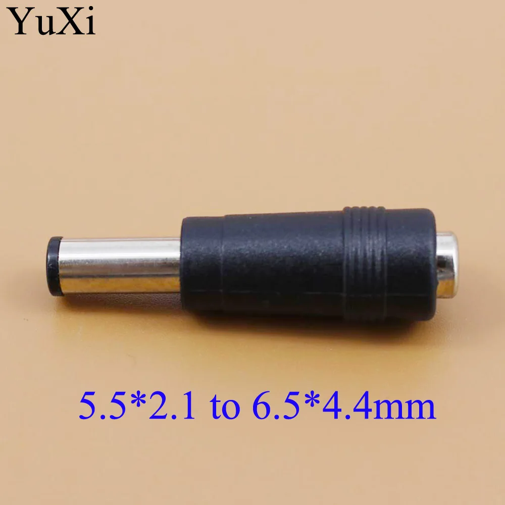 

5.5*2.1 to 6.5*4.4 turn laptop adapter with needle DC Power Charger Adapter Converter Connector for Laptop SONY Fujitsu 5.5X2.1