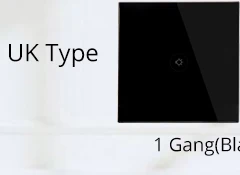 Wifi Smart стены сенсорный выключатель нам Стандартный 1 Gang Черный Стекло Панель APP дистанционного Управление для смарт жизнь