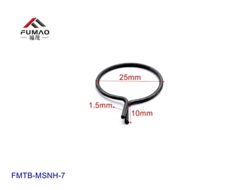 

FUMAO 5pcs Two coil spring door handle lever torsion spindles lock latch inside replacement interior scroll flat section