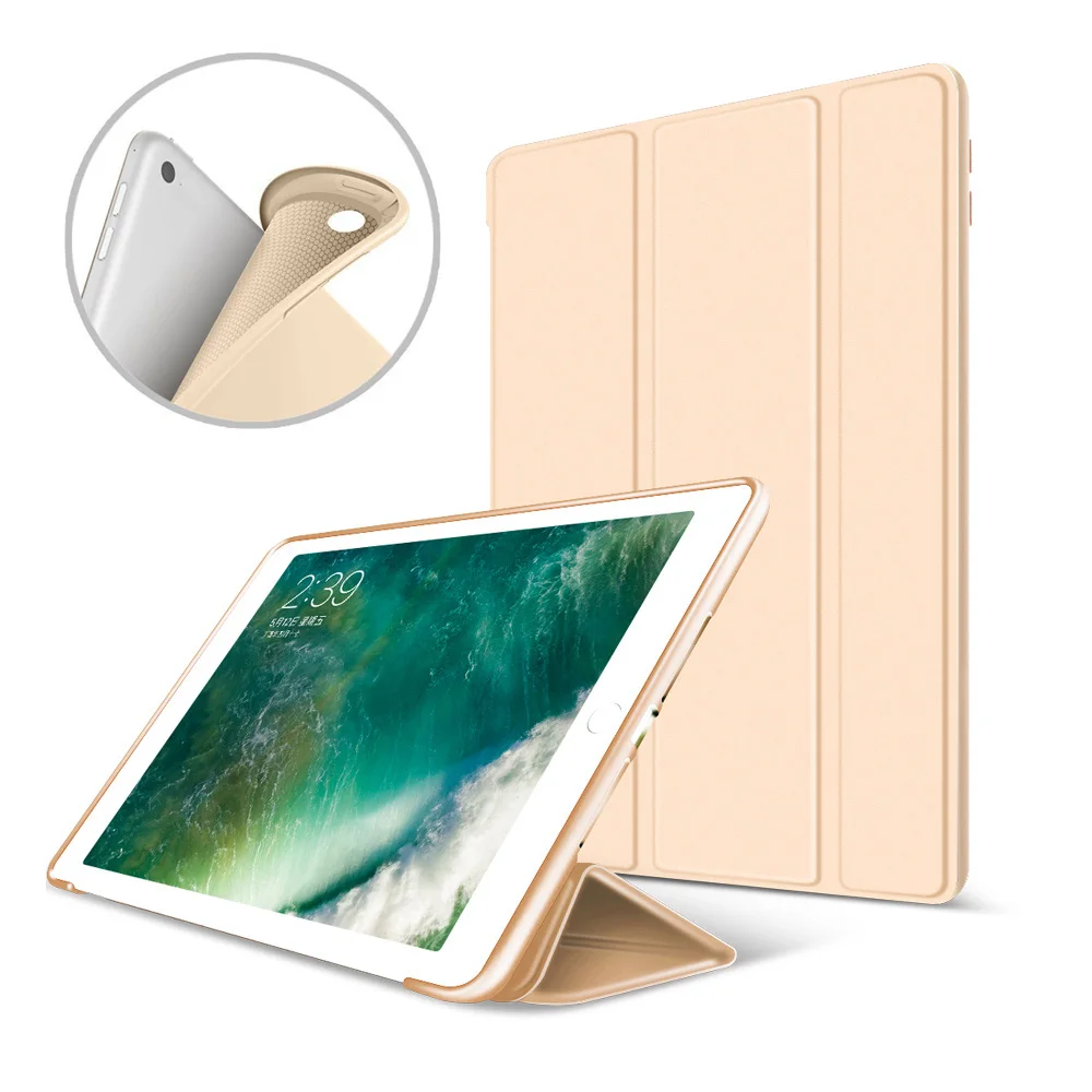 Case for iPad Air,PU Leather Front Cover+Soft TPU Back Cover Stand Candy Color Auto Sleep Smart case for iPad Air for iPad 5 for ipad pro 9 7 5 shapes smart case soft tpu back case slim pu leather magnetic cover for ipad 7 air 3 auto sleep wake a66