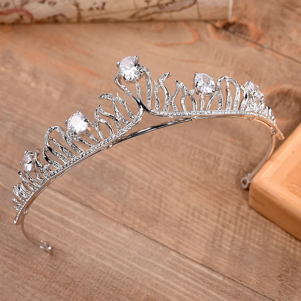 

Bling Crystal Rhinestone Tiara Bridal Crown Glittering Jewelry Decoration Engagement (Gold) h1079 Bride Wedding Crown Korean Bri