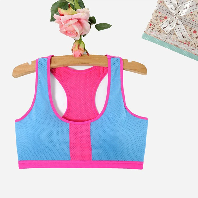 Push Up Sports Bras for Fitness Yoga Running Padded Tank Top Athletic Vest Underwear Shockproof Strappy Bra Top #FS#4JU20 (32)