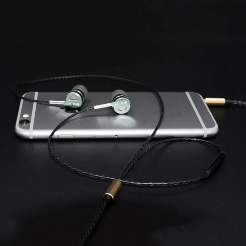 YTOM T3 супер бас наушники-вкладыши для IPhone Xiaomi для samsung гарнитура с микрофоном