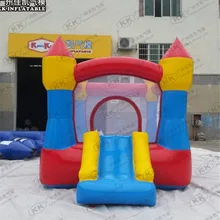 Крытый семейный батут для вечеринок дизайн надувной мини батут для детей