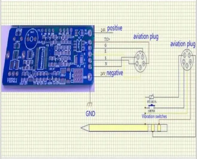 1 шт. T12 OLED цифровой паяльник станция регулятор температуры STC английский+ дисплей доска