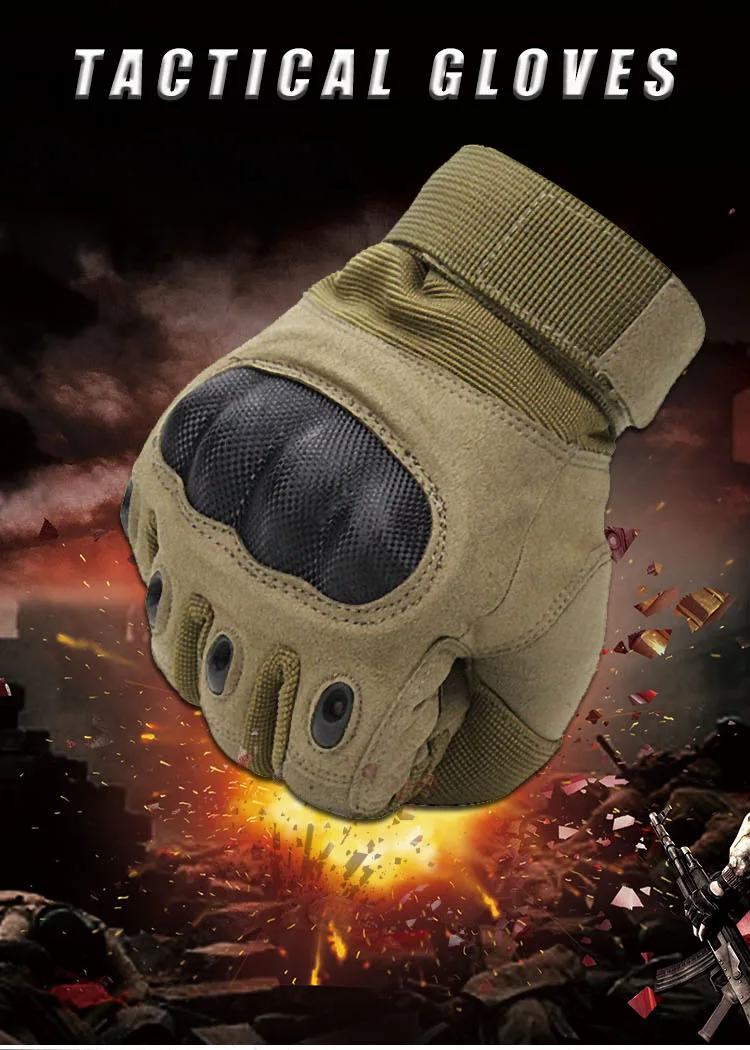 Tela de Toque Táticas da Motocicleta Equitação do Exército Militar Duro Luvas Tiro Airsoft Combate Dedo Cheio 7 da motocicleta luvas equitação do exército tiro