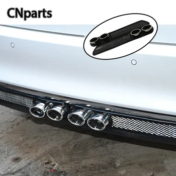 

CNparts 2X For Suzuki Swift Volkswagen Passat B5 B6 Tiguan Jetta MK6 Skoda Octavia A7A5 Car 3D Cool Auto carbon Exhaust Stickers