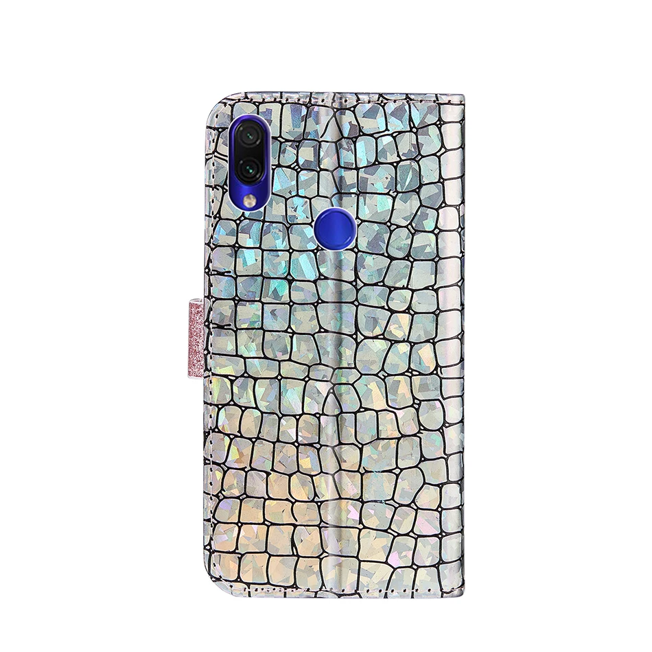 Laser Powder Wallet Flip Case For Redmi Note 7 Pro 7S 6 Pro 6A 5A Note 5A Prime Glitter Back Cover For Xiaomi A2 Lite Phone Bags Laser Powder Wallet Flip Case For Redmi Note 7 Pro 7S 6 Pro 6A 5A Note 5A Prime Glitter Back Cover For Xiaomi A2 Lite Phone Bags