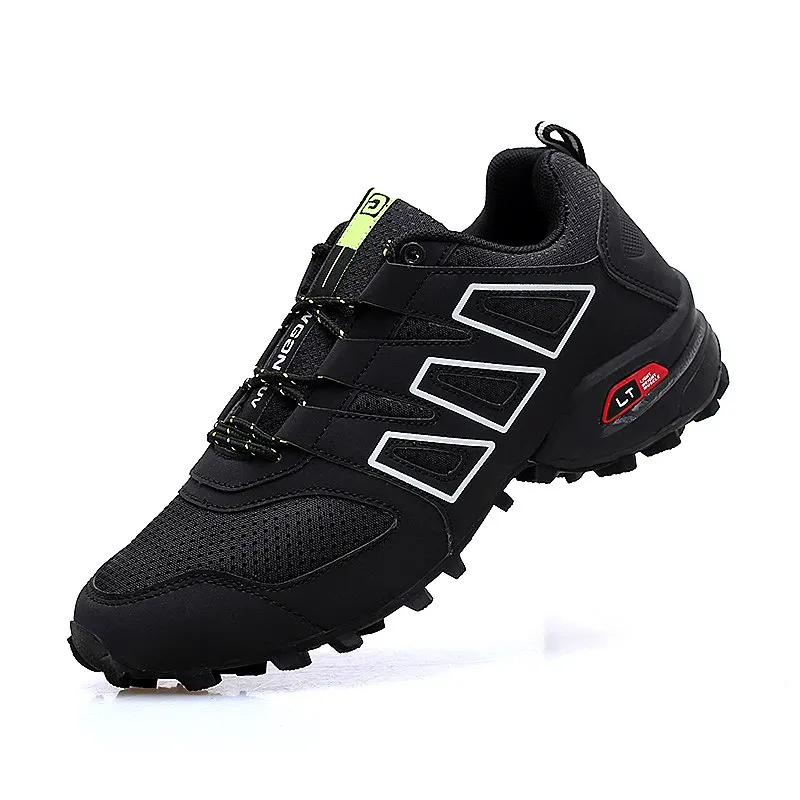 Breathable Shoes Men Lace-up Mesh Sneakers Summer New Casual Shoes Man Plus Size 39-46 Trainers Male Slip-On Outdoor Footwear