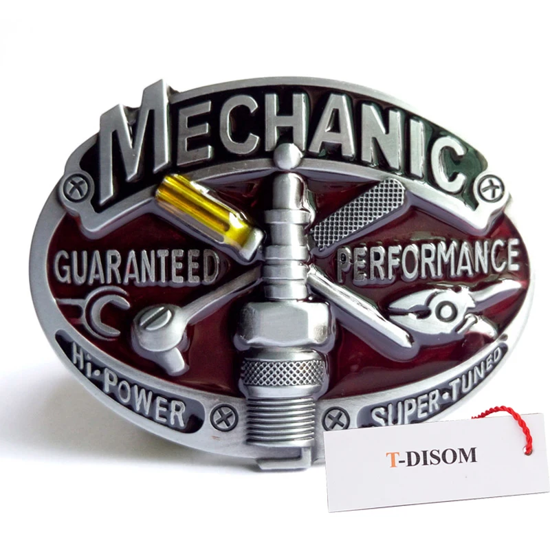 T-DISOM Лидер продаж механик инструмент пряжка для ремня западный дизайн с хорошим покрытием подходит для 4 см Ширина ремня Прямая поставка