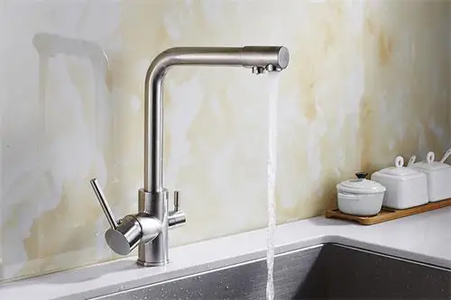 Brushed nickel