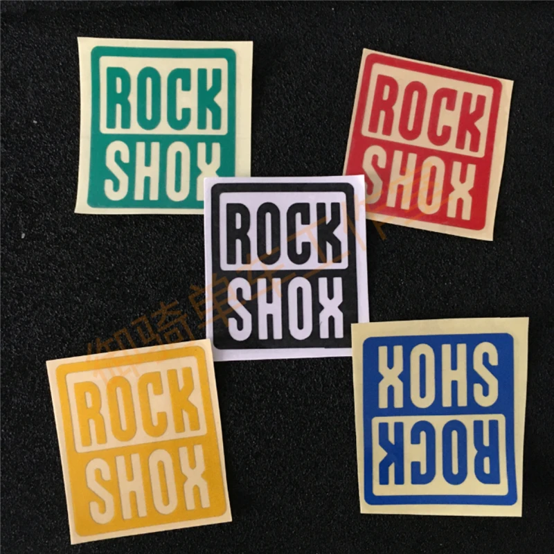 Convenient bike fork stickers bike frame stickers for rockshox  rock shox reflective stickers rock shox sticker Simple operation