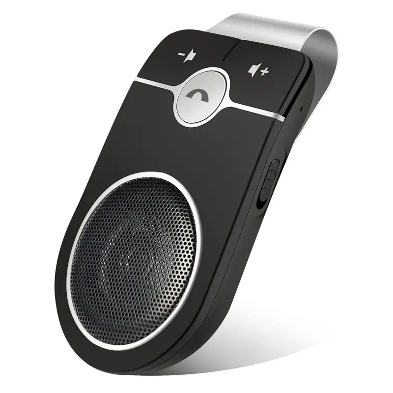 Bluetooth автомобильный комплект громкой связи шумоподавление Bluetooth V4.2 приемник Автомобильные колонки на зажимах солнцезащитный щиток для автомобиля AUX домашняя аудиосистема